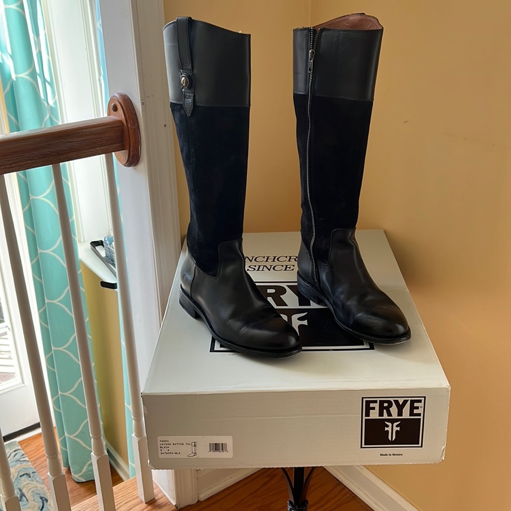 Frye Jayden tall leather boot
